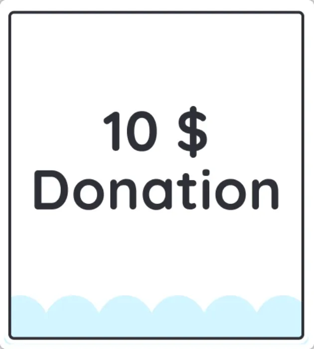 10$ Donation