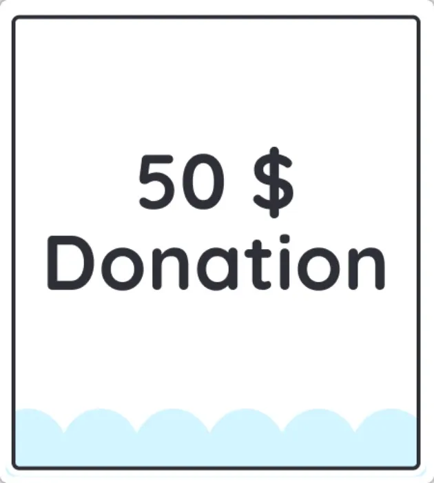 50$ Donation