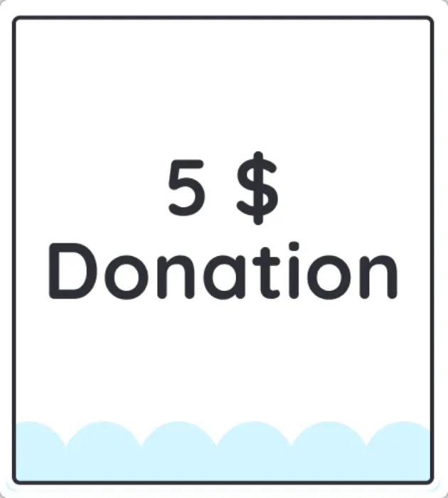 5$ Donation
