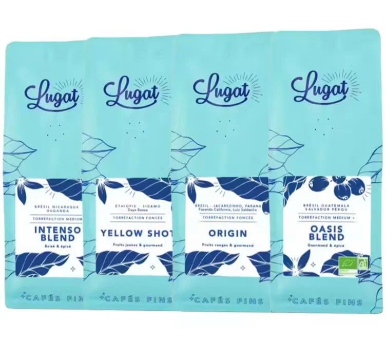 Specialty coffee beans LUGAT - 4 x 250g