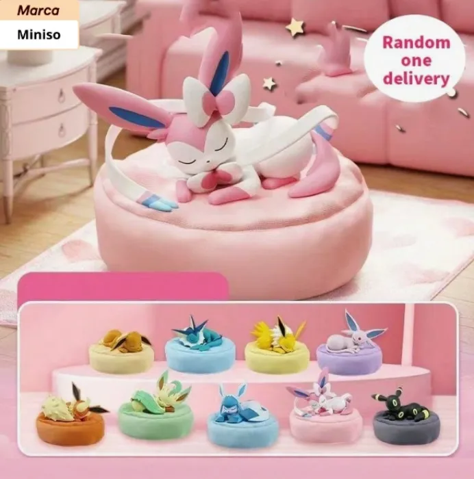 [Caja Gacha] Figuras de la serie Eevee Evolution Sleeping Posture