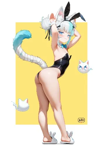 Thigh-Up Commission by jubi (@jubivi)