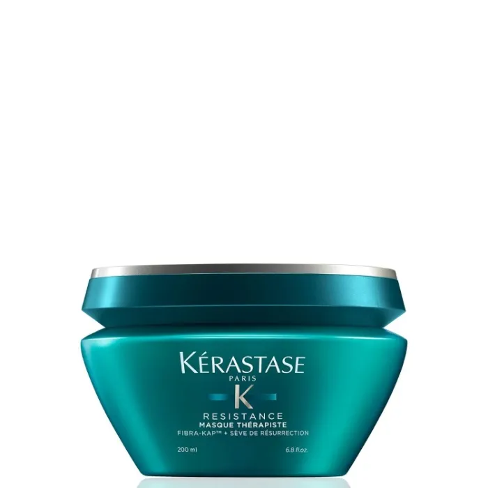 Amazon.com: KÉRASTASE Resistance Therapiste Hair Mask, Repairing Cream for Weak, Over-Processed and Damaged Hair, Strengthens and Deeply Nourishes, Protects Against Breakage, 6.8 Fl Oz : Beauty & Personal Care