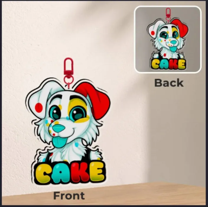 Acrylic Badge Commission 