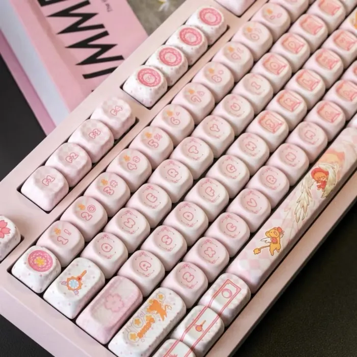 Cardcaptor Sakura Pink 128 Keycaps