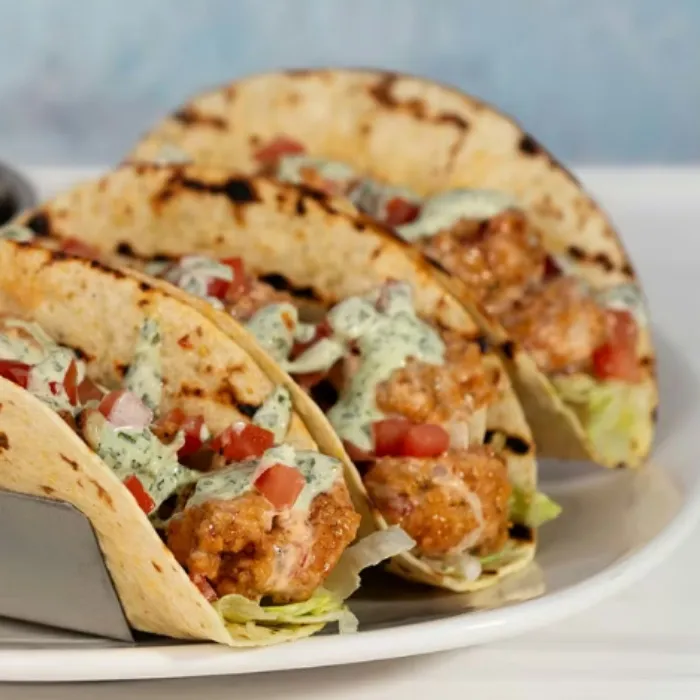 Treat Bull To B. B. Shrimp Tacos