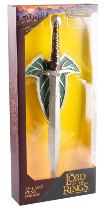 AMAZING AND COOL Lord of The Rings Sting Sword Lamp- Collector Edition