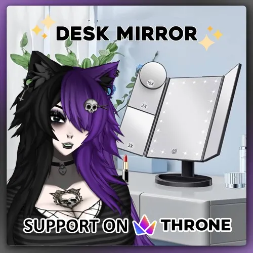 HUONUL Mirror Vanity - Black