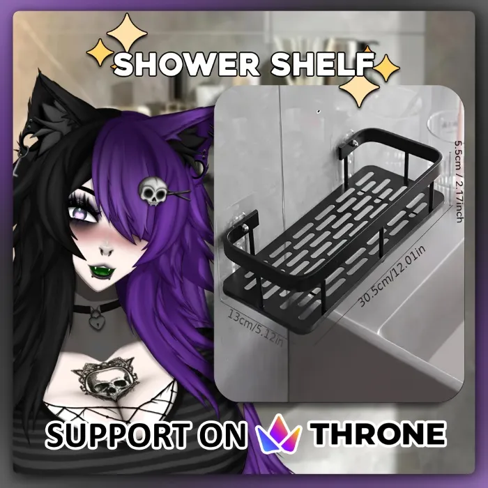 Wandregal für die Dusche [ Wall shelf for shower ]
