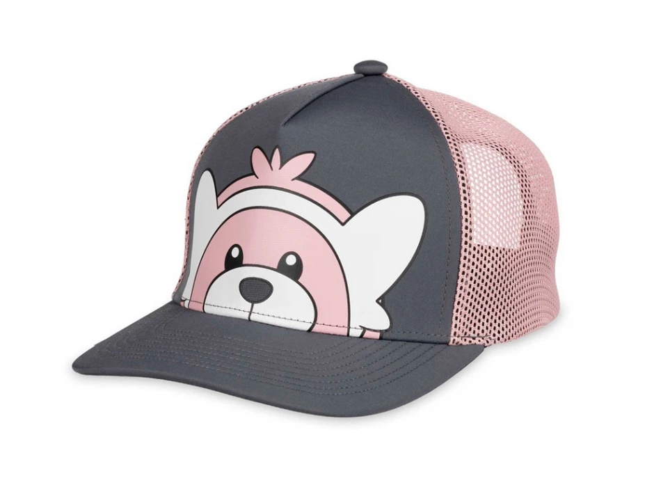 Bewear Gray Trucker Hat (One Size-Adult)