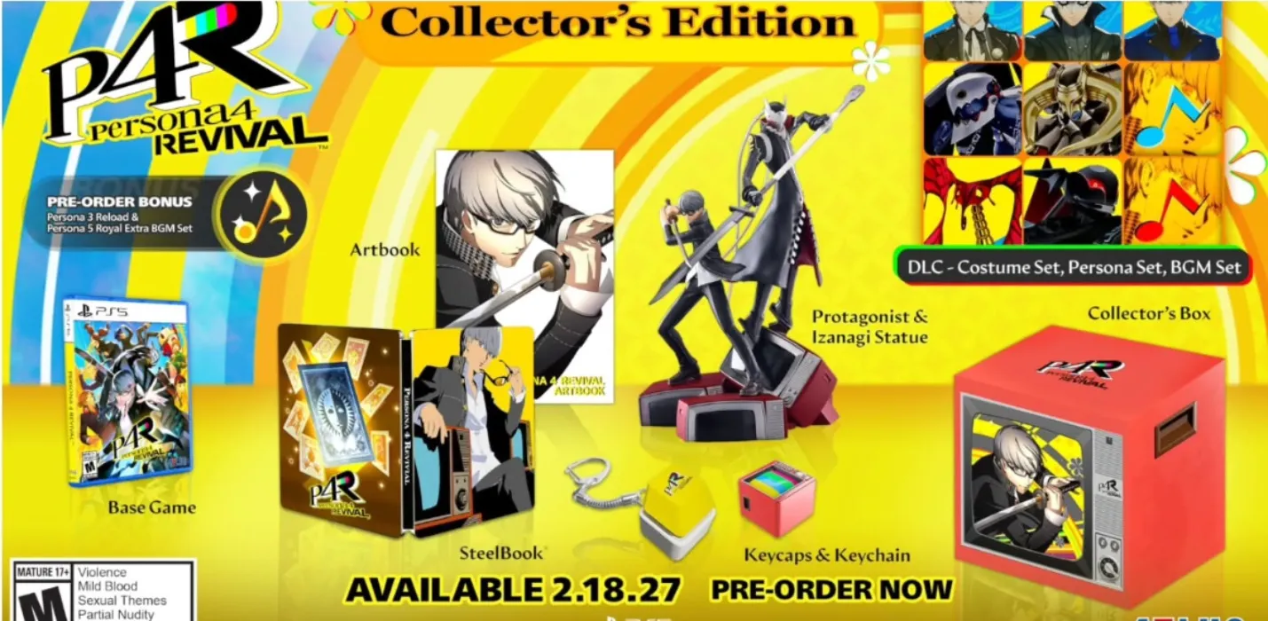 Persona 4 Revival [Collector's Edition] - Playstation 5 (PRE-ORDER)