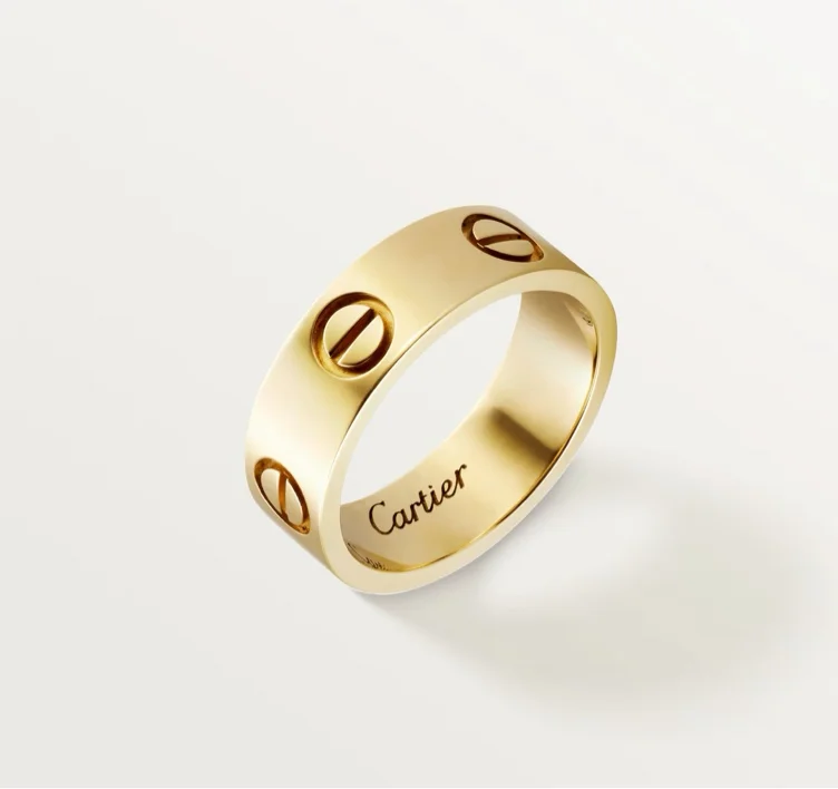 Cartier Love Ring Classic Model - Gold