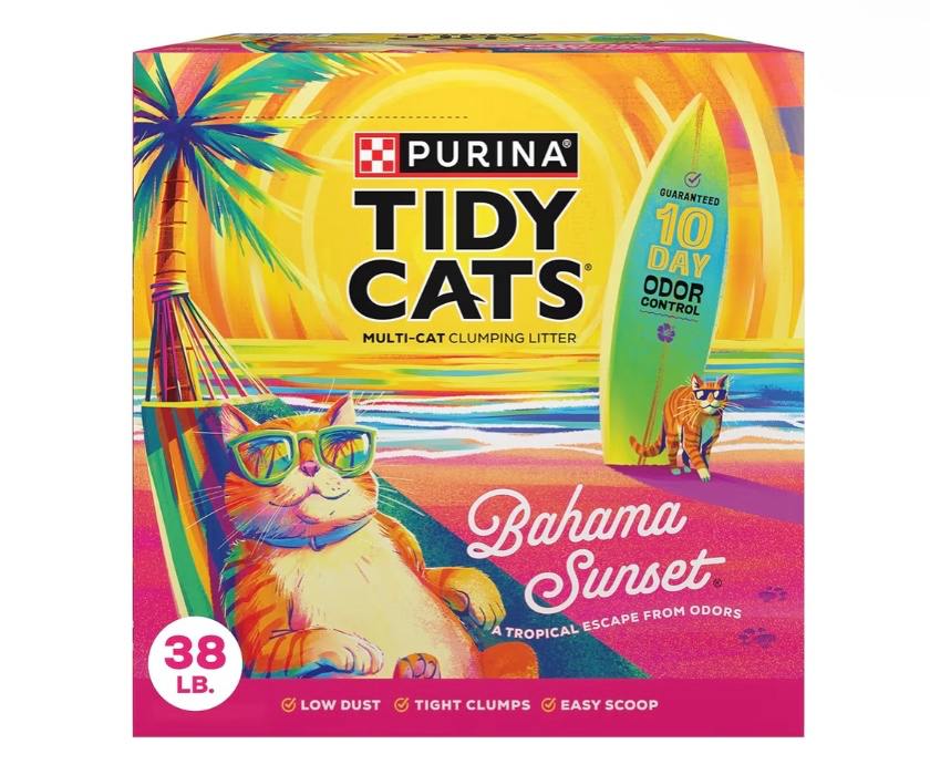 Purina Tidy Cats Bahama Sunset Cat Litter - 38lb box