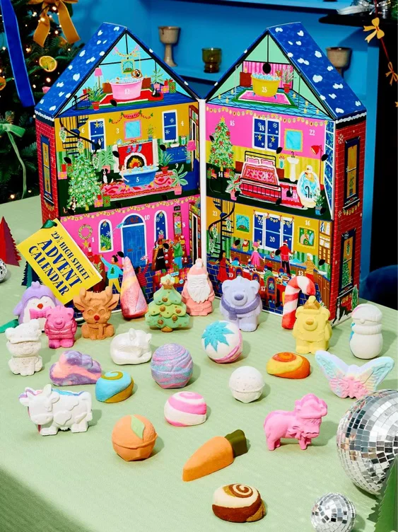 Lush Bath Bomb Advent Calendar - 29 ½ High Street Advent Calendar