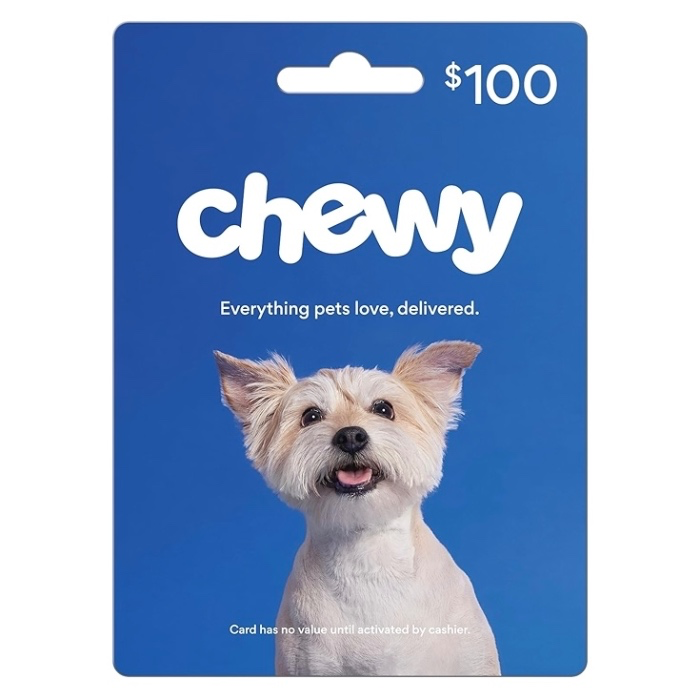 Chewy $100 Gift Card
