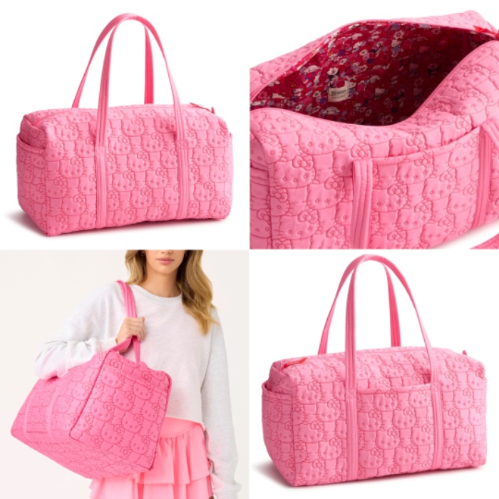 Hello Kitty® and Friends x Vera Bradley Large Original Duffel | Pink