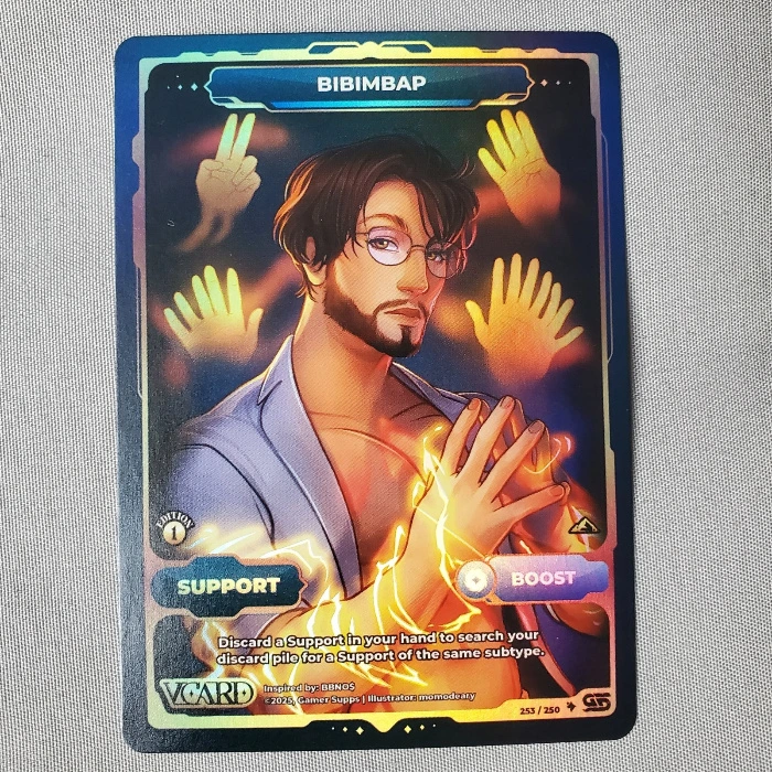 Vcard Awakened Worlds - Bibimbap - Secret Rare 1st Edition - BBNO$