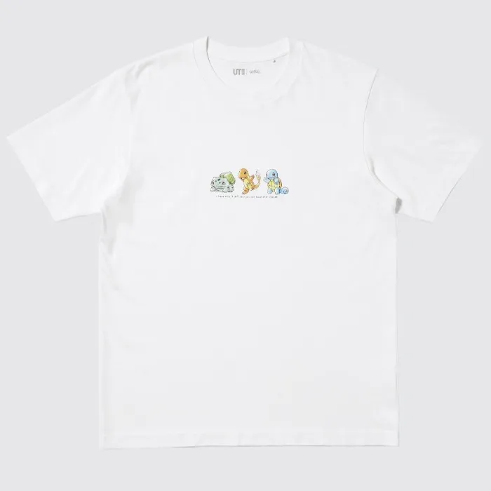 UNIQLO Pokémon UT - Kanto Starters - XS
