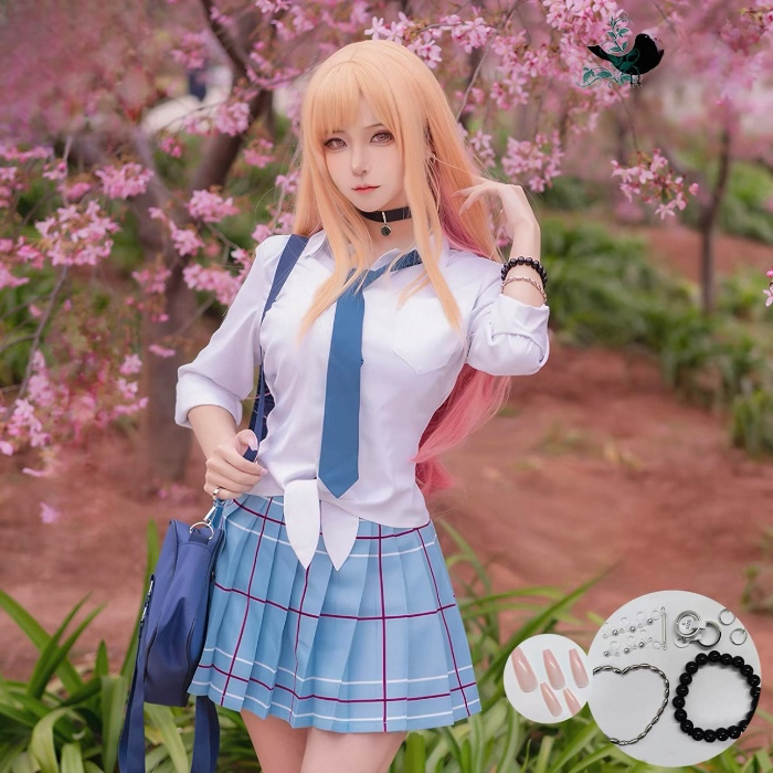 Marin Kitagawa Cosplay Costume School Uniform