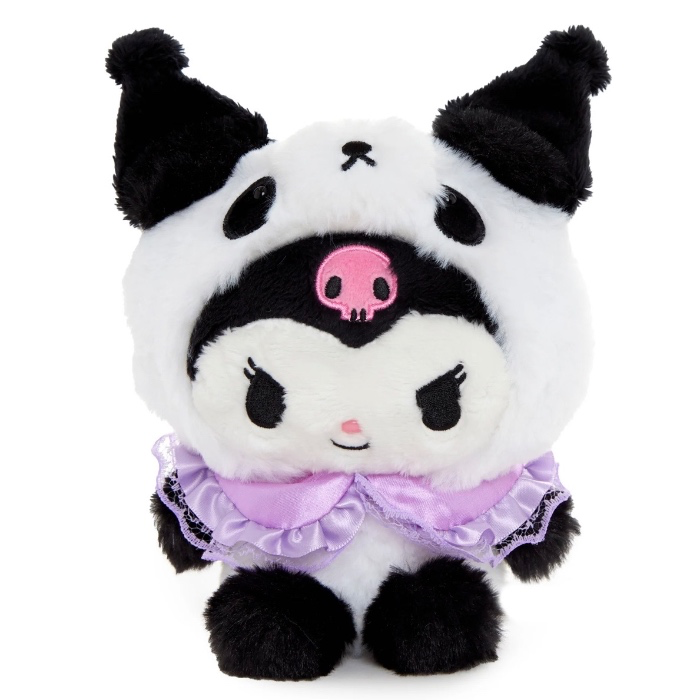 Kuromi 6" Panda Bean Doll Plush