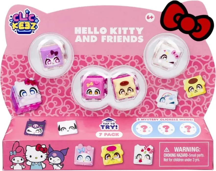 Clickeez Hello Kitty & Friends 7-Pack