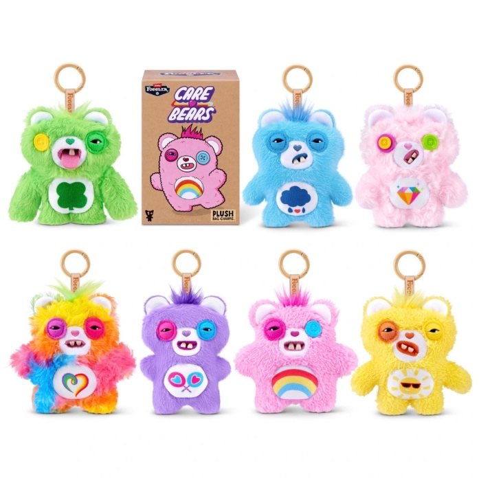 Fuggler Funny Ugly Monster - Care Bears Keyring 5" S1 (Random) Plush