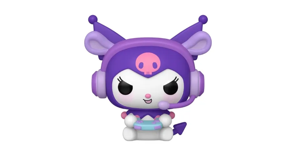 Funko POP! Sanrio: Gamer Kuromi 3.6-in Vinyl Figure GameStop Exclusive