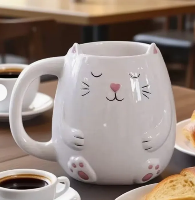 Ceramic Cat Mug