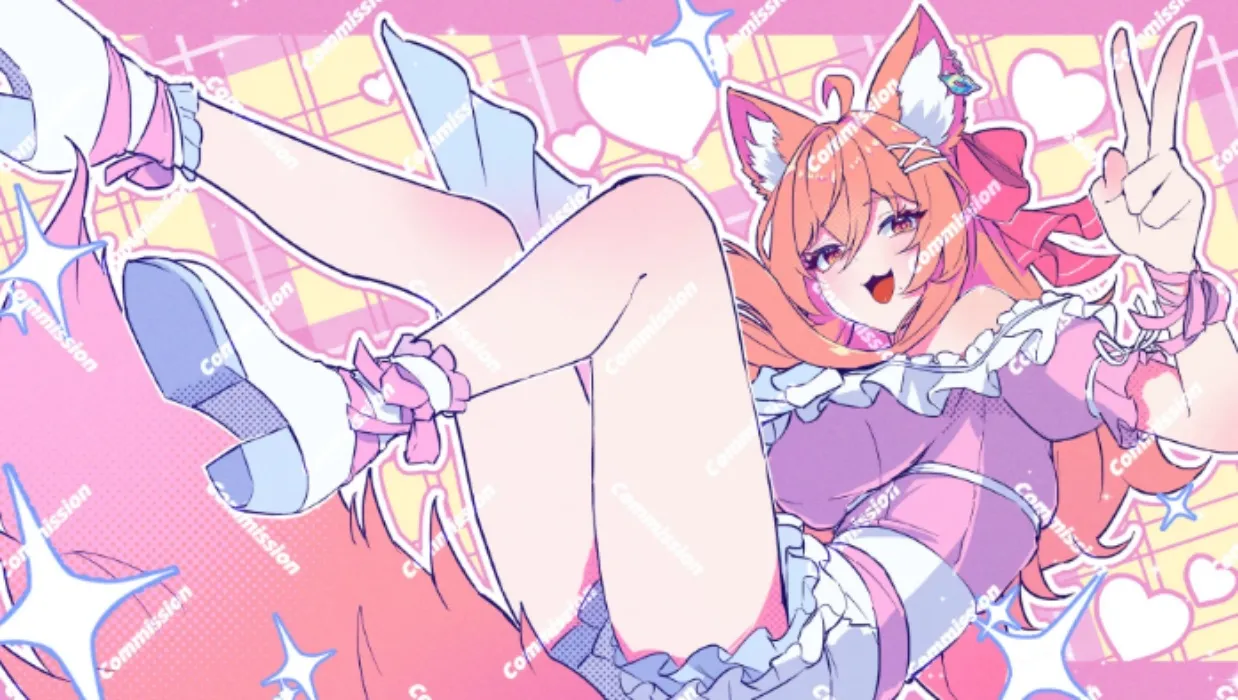 Illustration Skeb Style - Surprise me by MASADA