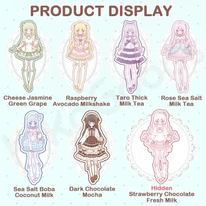 Momotale Four Seasons Tea Tales Series 1/8 Action Figure BJD Blind Box【Shipped in Jan./Feb. 2026】 | 1 PC【With Freebies】