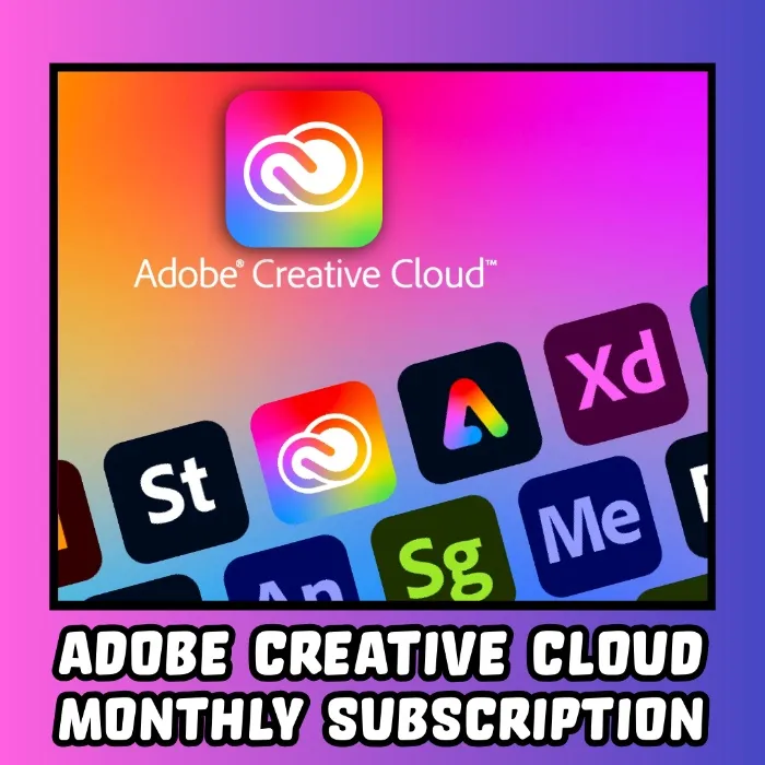 Adobe Monthly Subscription