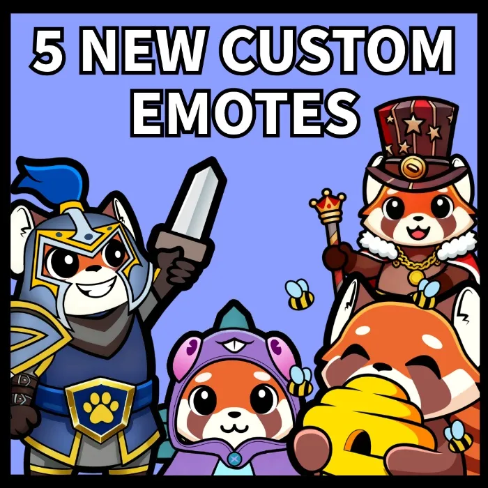 5 Custom Emotes