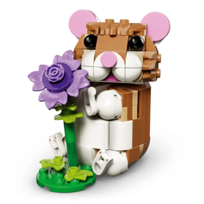 Lego 31376 - Cute Hamster with a Flower