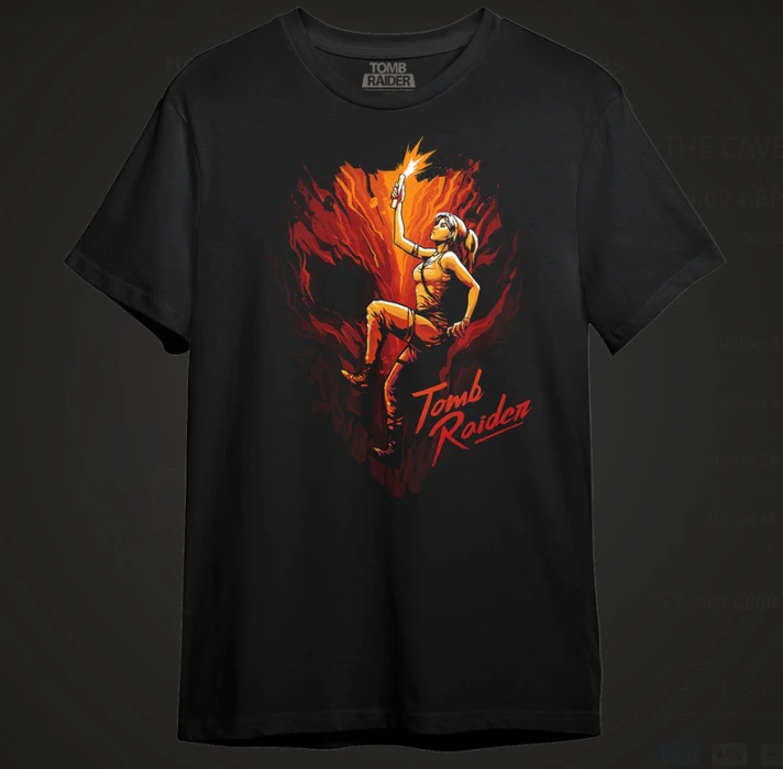 Tomb Raider The Cave T shirt