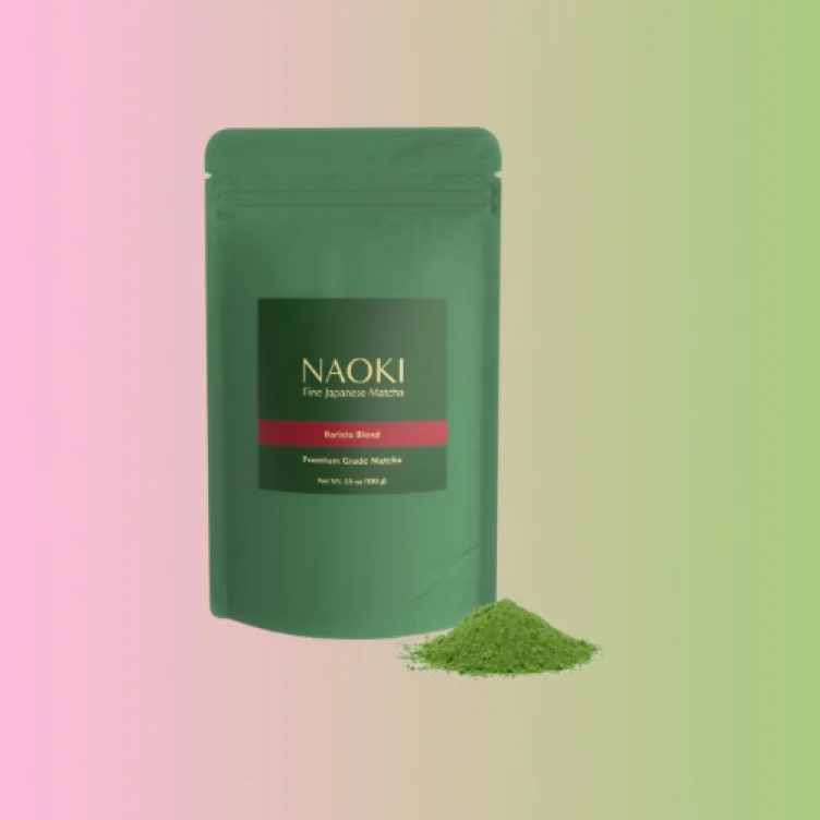 Naoki Matcha Barista Blend Premium Grade Matcha, 100g/3.5oz | Authentic Japanese First Harvest Matcha Green Tea Powder from Japan - Barista Blend - 3.5 Ounce (Pack of 1)