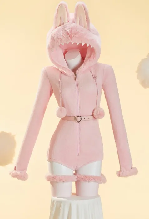 Pink Labubu Onesie