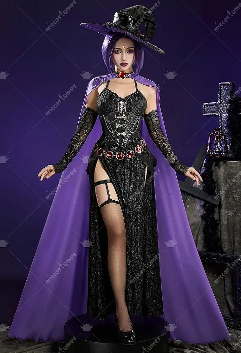 Raven Halloween Witch