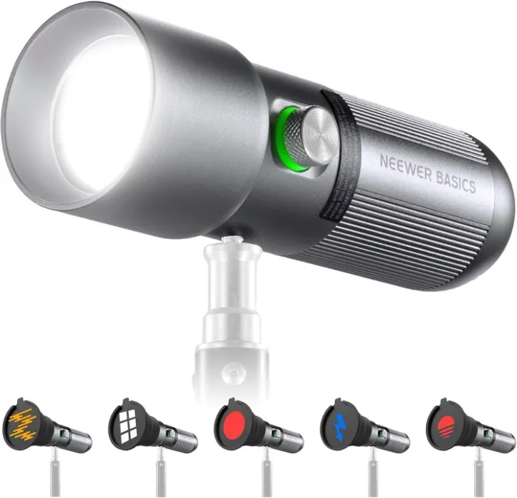 Photography Light with Shape Filters for Cosplay