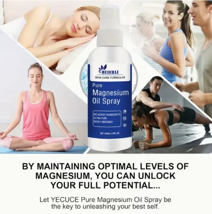 100  38fl 0z beierli pure magnesium oil body spray easy - Temu Hungary
