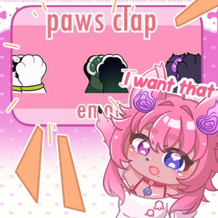 Paws Clap Emote