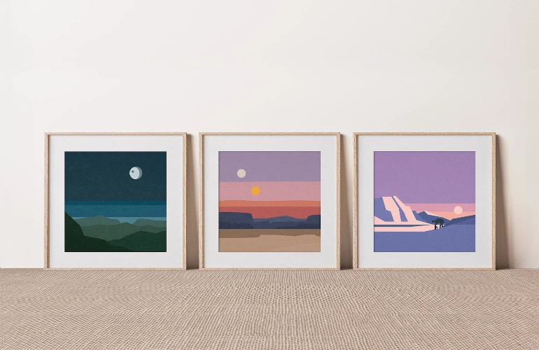 Star Wars Wall Art - Set of 3 