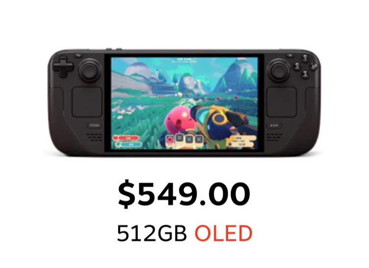 Steam Deck 512GB OLED