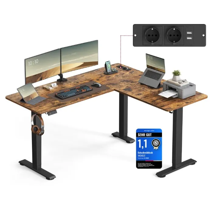 Adjustable Corner Desk