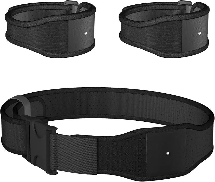 EWZEROL 1 Set Waist Strap and Wrist Strap for HTC Vive Tracker 2017,2018, HTC Vive Tracker (3.0), TrackBelt Extended Band Anti Skid Tracking for VR and Motion Capture – Upgraded Version