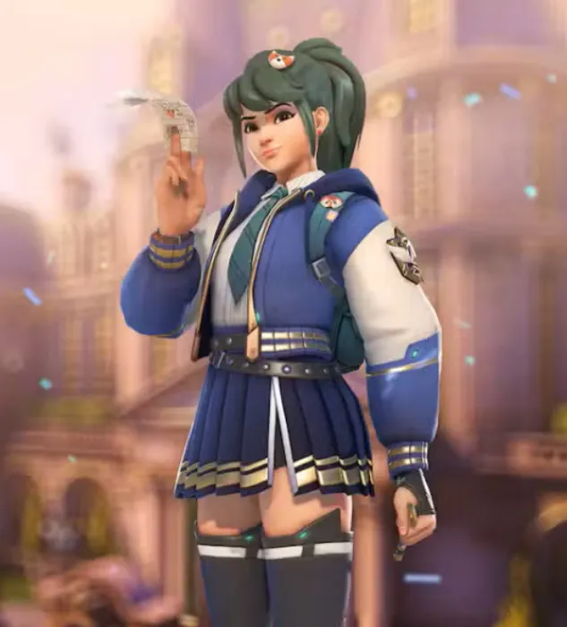 Sophomore Kiriko Cosplay - Thrifted/Sizra Made