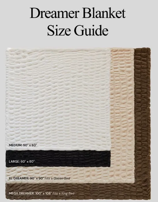 SUPPA LARGE WEIGHTED BLANKIE! - comfrt brand (largest size)