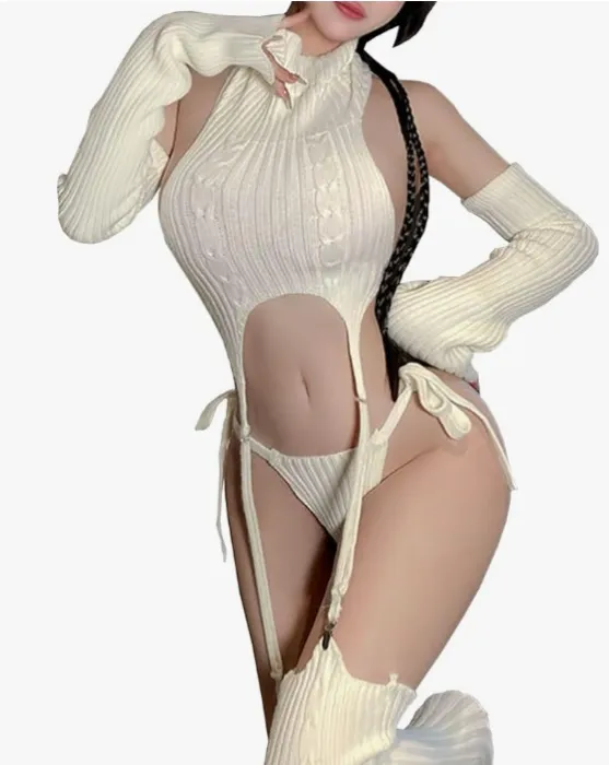 SNOMYRS Virgin Killer Sweater