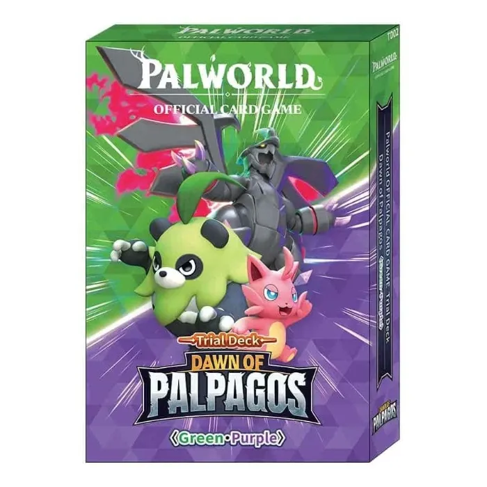 Purple/Green Palworld Deck