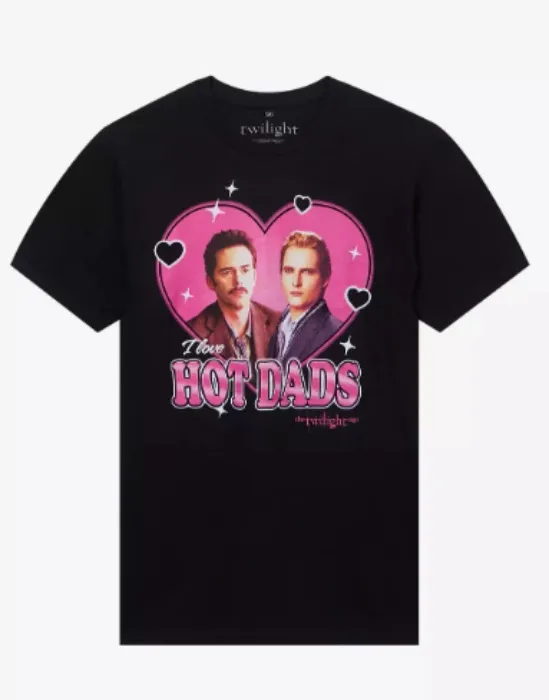 I ❤️ Hot Dads T-Shirt (Hot Topic)