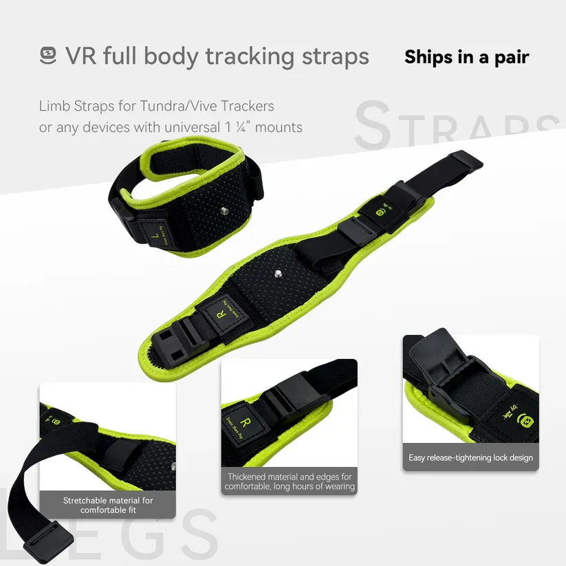 Limbs (Knees & XL Biceps - L&R ) - EOZ VR Straps
